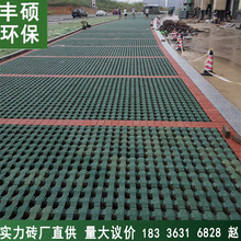 井字植草砖停车场草坪砖 园林绿化嵌草砖 焦作砖厂现货 量大议价