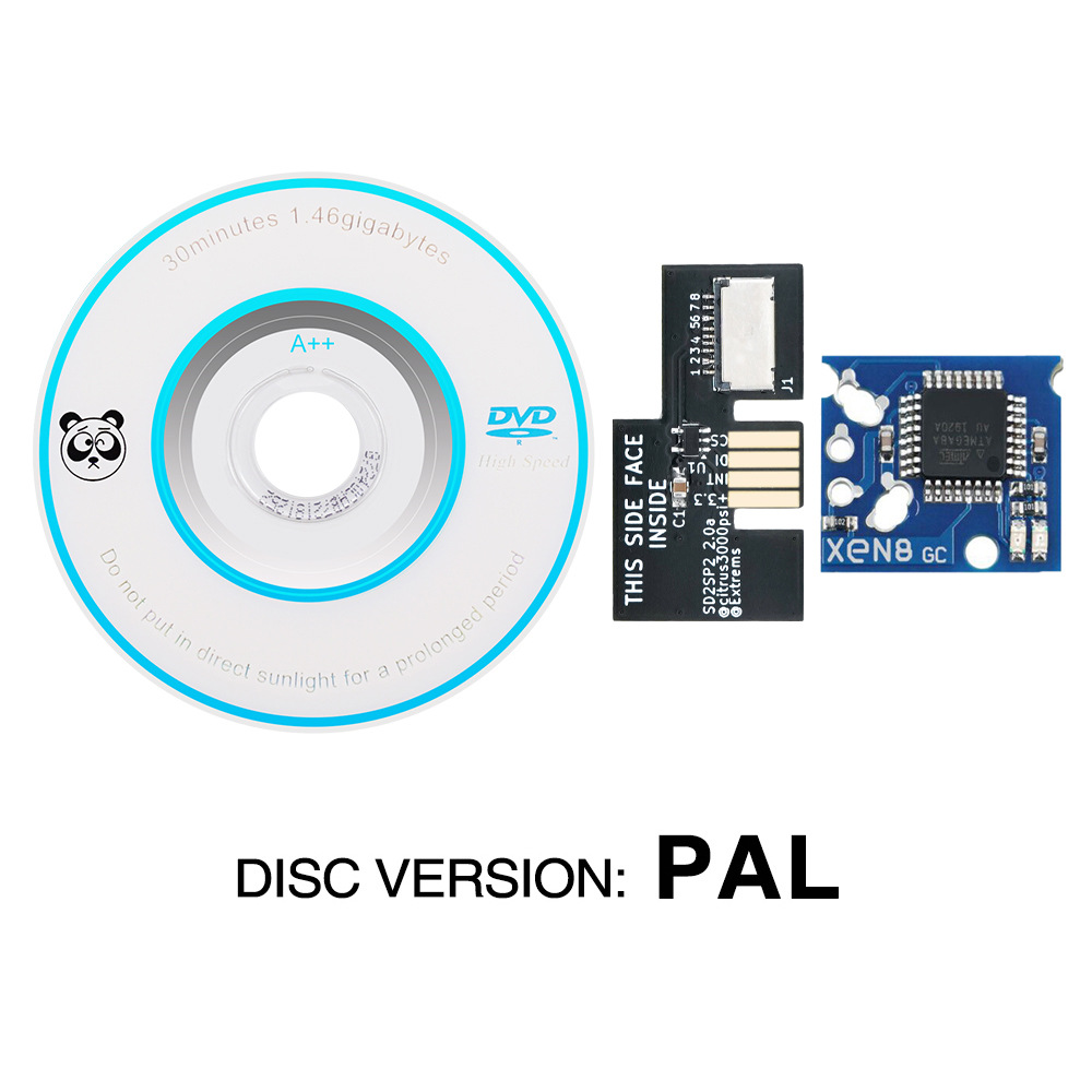 NGC改机直读XENO芯片+SD2SP2 SDLoad SDL Micro SD卡 TF卡读 光碟
