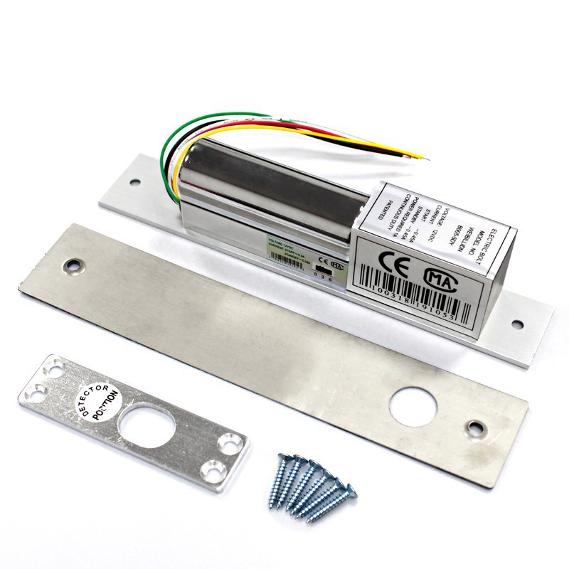 电插锁低温暗装电子门禁锁 迷你电控锁12V常温电插锁防断磁插销锁