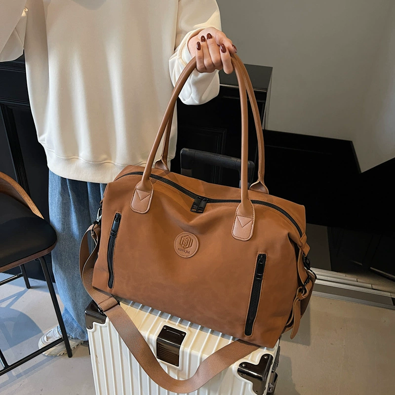 Портативная дорожная сумка для прогулок на короткие расстояния, женская большая вместительная сумка для деловой поездки, сумка для фитнеса, дорожная легкая сумка для багажа, сумка