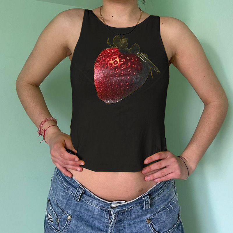 Sleeveless Slim Fit Casual Vest Top Summer