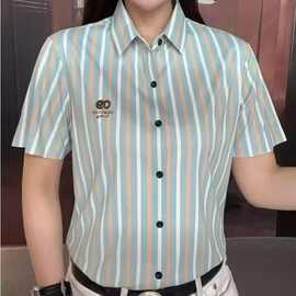 【专柜品质】2026新款男夏季男装个性百搭上衣衬衫花朵短袖衬衣