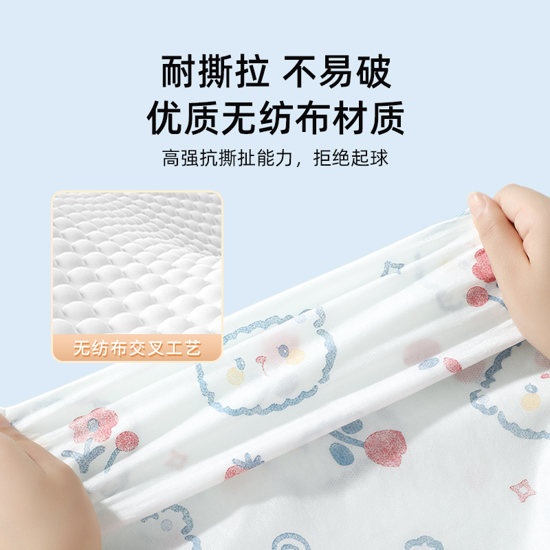 Funda de edredón de sábana desechable de cuatro piezas Funda de almohada Funda de edredón de hotel engrosada de viaje Funda de edredón de sábana desechable