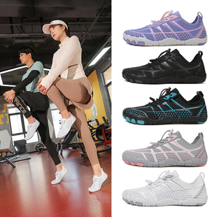 New Indoor Fitness Shoes, Non-Slip, Quick-Drying, Men's and Women's Skipping Rope Sports, Mountaineering and Hiking, Lightweight Soft-Soled Beach Wading Shoes