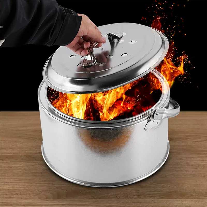 木炭取暖炉室内户外冬季新款加厚无烟改装手提烤火炉小型家用碳炉