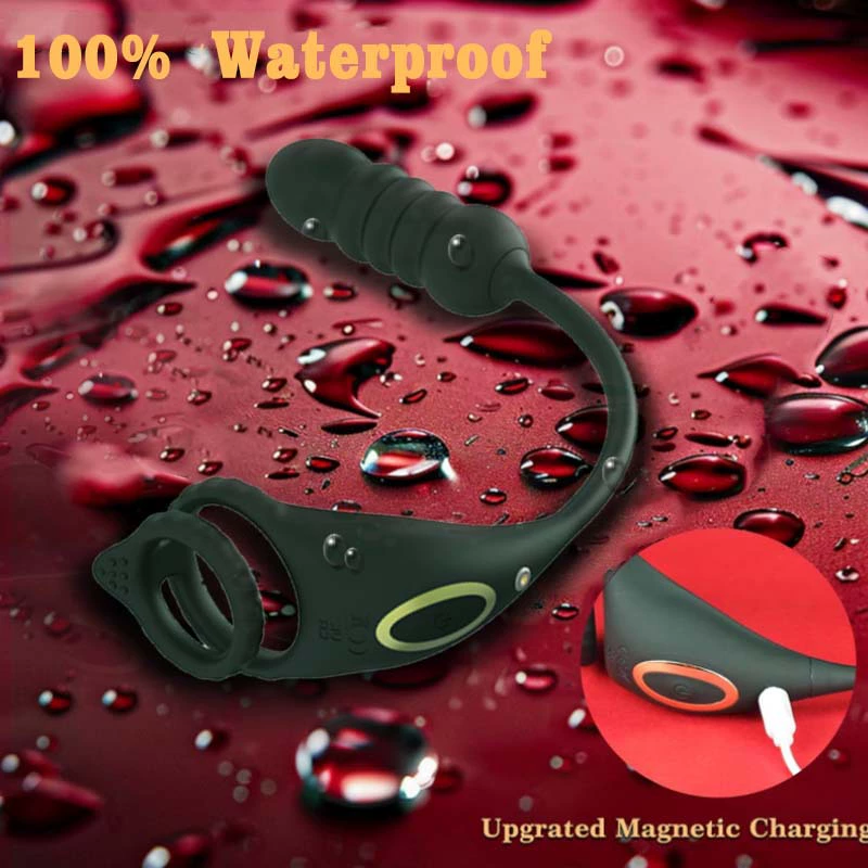Лучшее продающееся на Amazon Ая semen locking ring, второй генерации Dragon Knight телескопический анальный пробка вибрирующая для взрослого секса