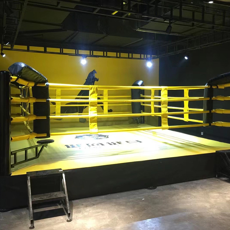 Anillo de boxeo Mesa comercial profesional octogonal jaula Escritorio de pie mesa de competición libre lucha artes marciales entrenamiento