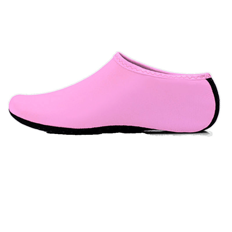 Calcetines de playa, hombres y mujeres, buceo, esnórquel, niños, vadear y río, zapatos de natación, anti-corte de secado rápido, zapatos de piel con parche de pie rojo, comercio exterior