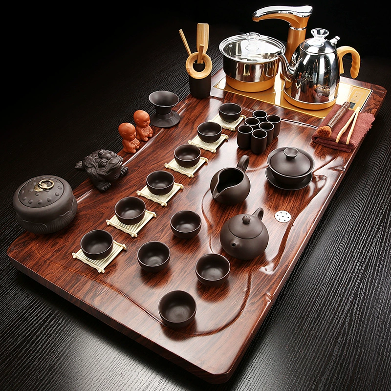 Automatic big tea set, fully automatic, simple and elegant design