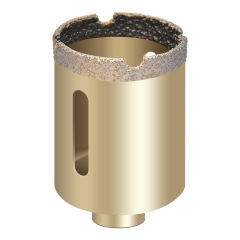 Marble hole opener glass drill bit stone granite M10 thread angle grinder for brazing wholesale