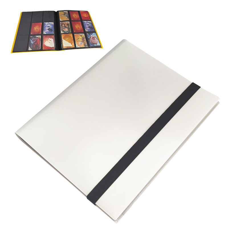 Libro de cartas de gran capacidad de nueve cuadrículas Libro de colección de cartas Ultraman Game King PTCG Star Card Book 360 Card Spot