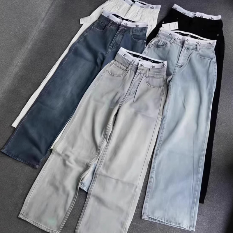 Boyfriend Jeans New Women's Jeans Cargo Jeans Straight Wide-Leg Versatile Jeans Wholesale Boyfriend Jeans New Women's Jeans Cargo Jeans Straight Wide-Leg Versatile Jeans Wholesale