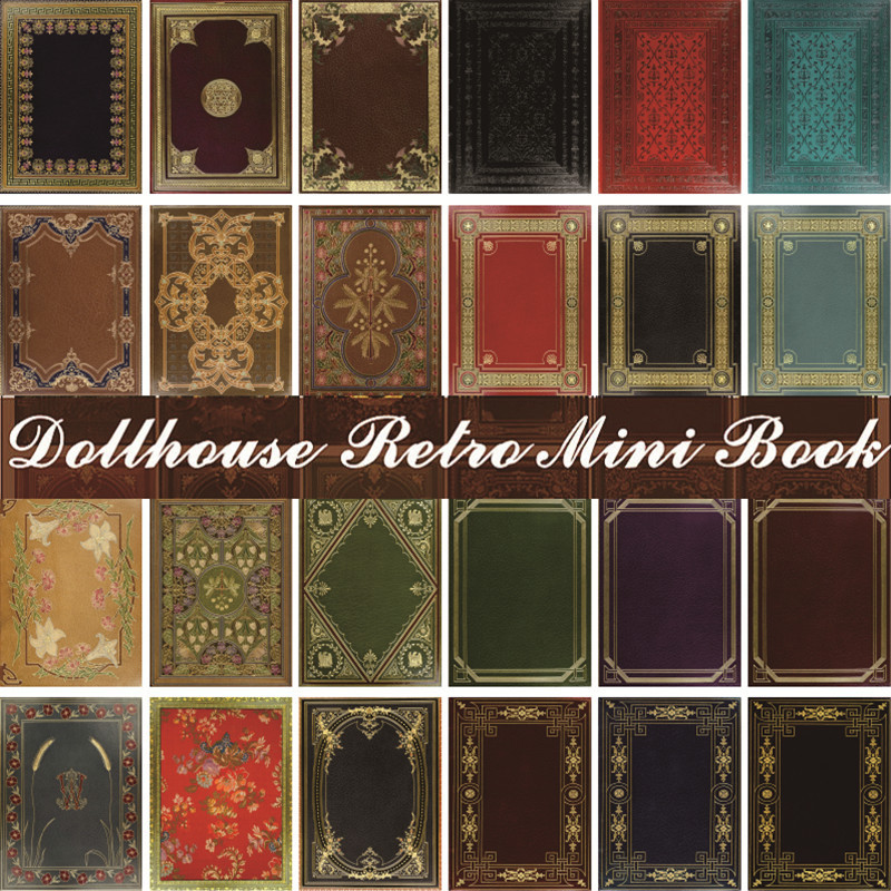 Dollhouse1:12 Mini Doll House Classical Books Pocket Home Accessories Bjd Scene Photography Props Dollhouse1:12 Mini Doll House Classical Books Pocket Home Accessories Bjd Scene Photography Props