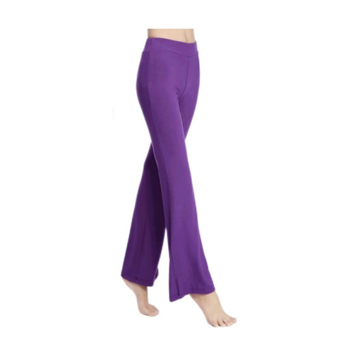 Modal Athletic Body Pants for Women: Fitness, Dance Practice, Latin Dance, and Square Dance – Slim Fit, Flared-Style Trousers
