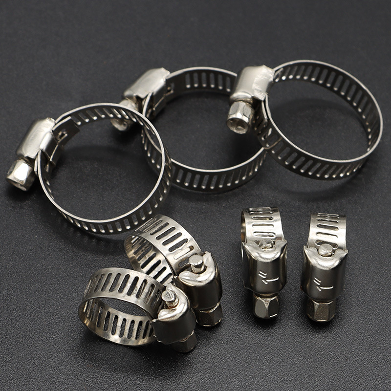 水管气管管夹 油管不锈钢管卡 加强型管箍抱箍美式喉箍卡箍