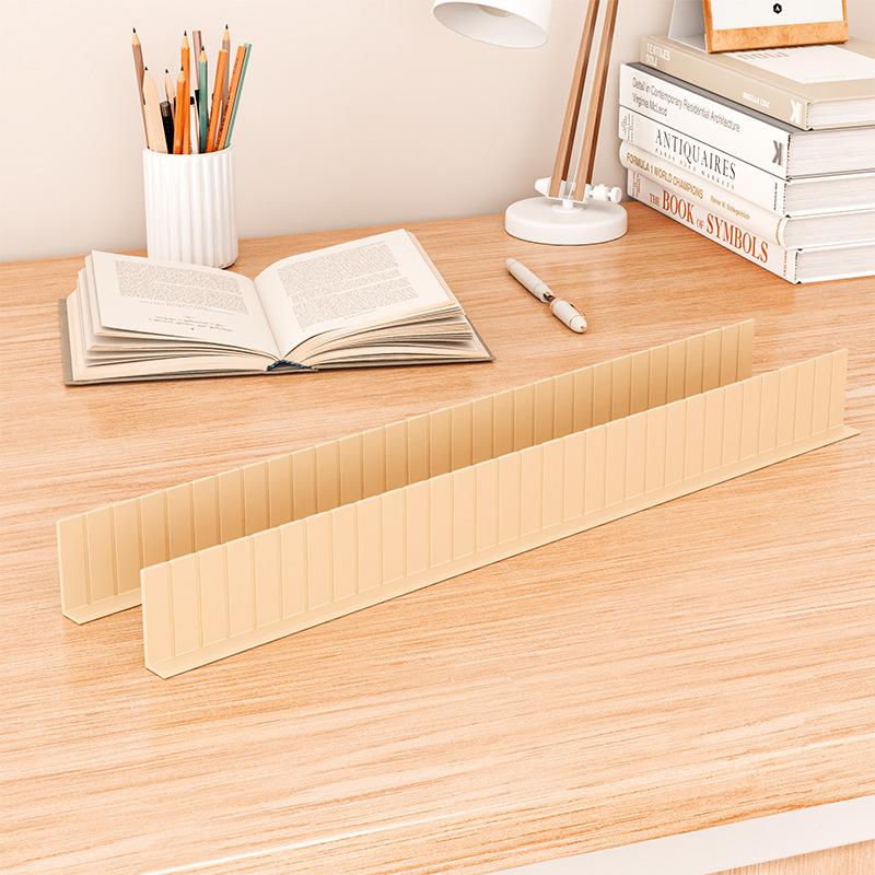 절단 가능한 가장자리 칸막이 - 목재 색상(2개 팩)