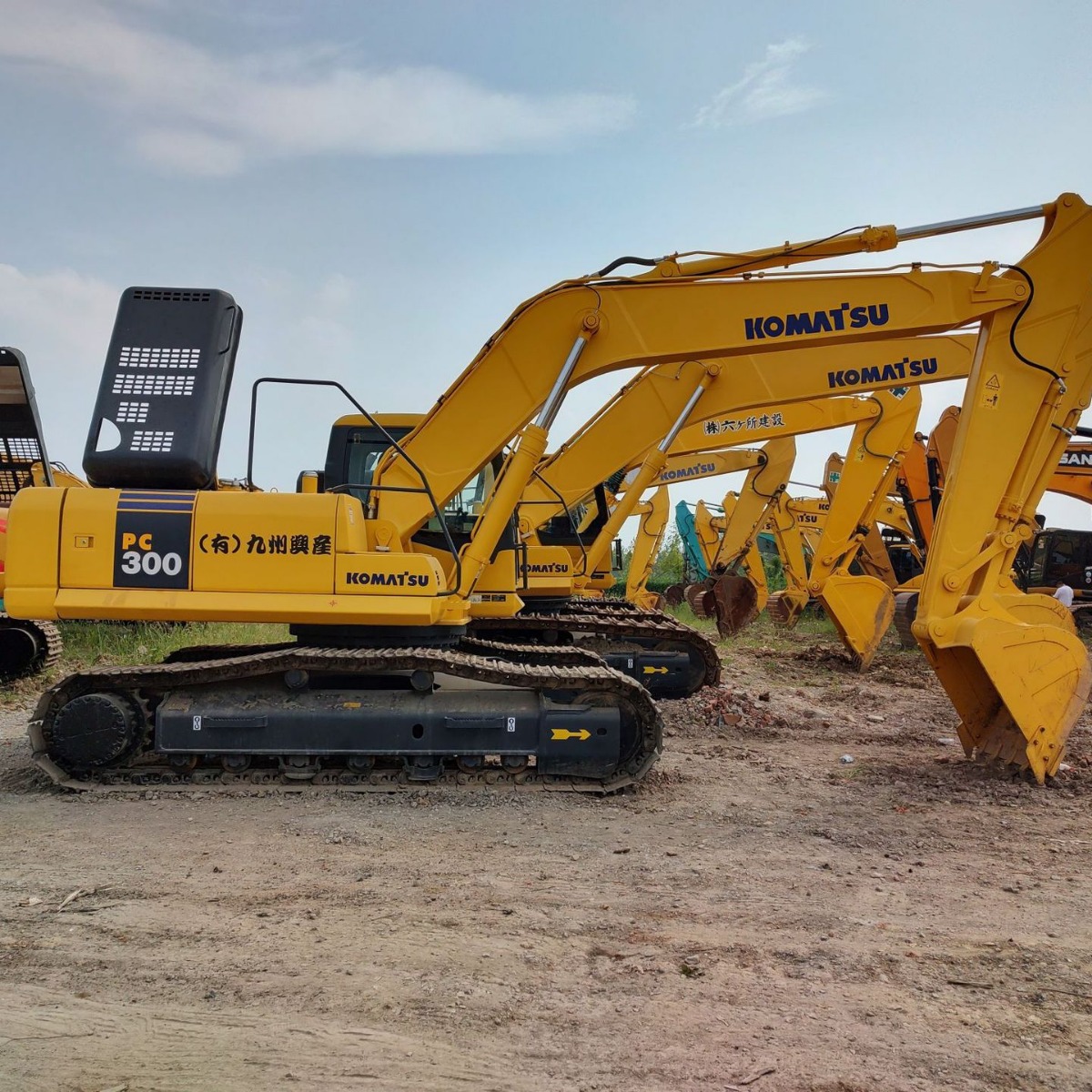 Excavadora de segunda mano Guangxi Komatsu 300 Excavadora de exportación moderna 305 PC400