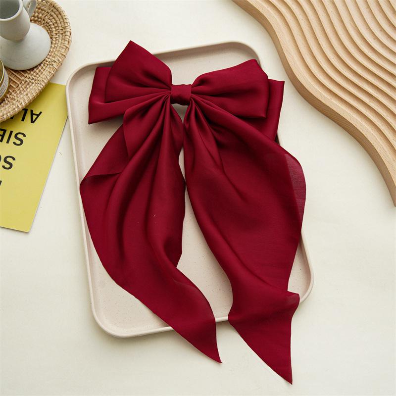 Hair Clip Hair Accessories Type 1 Piece Quantity Daily Occasion Women's Fashion Bow Knot Cloth Hair Clip