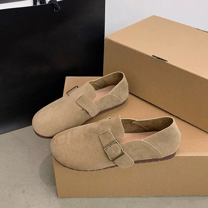 Обувь Birkenstock для женщин, ретро, все включено, одиночная, две носки, повседневная, универсальная, уродливая, милая, ленивые, обувь-бини, повседневная обувь