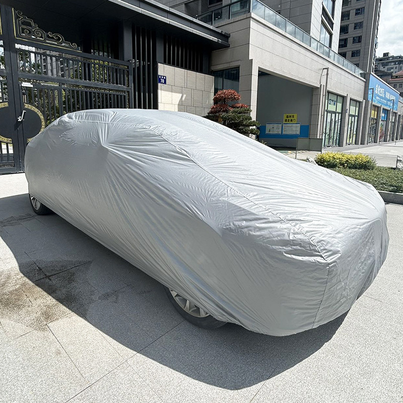 Four Seasons General Motors Car Cover PEVA Single Layer Dustproof, Rainproof and Sunscreen Car Off-road Vehicle Full Cover Car Cover