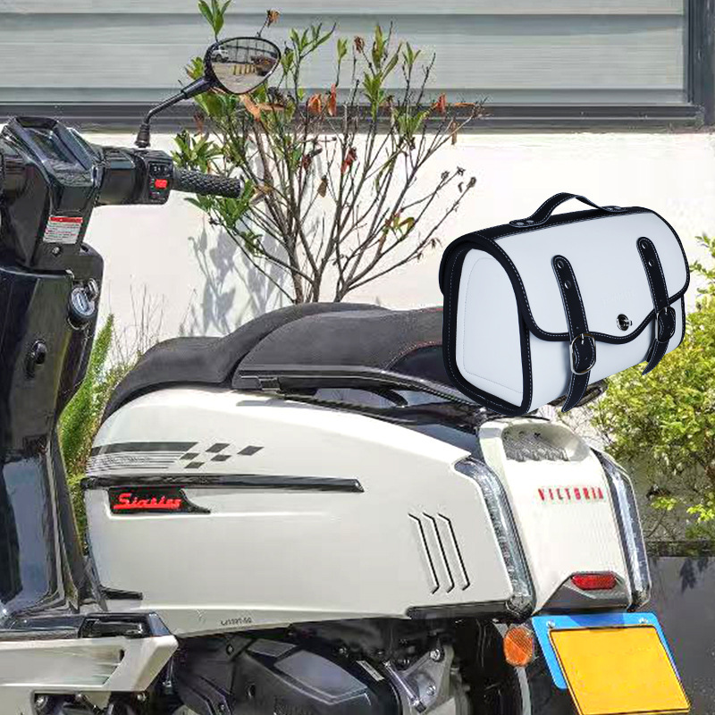 Motorcycle and Electric Vehicle Riding Bag, Sun-Proof and Waterproof, Side Rear Seat Storage Bag, Rear Seat Bag, Tail Box, Rear Trunk, Motorcycle Travel
