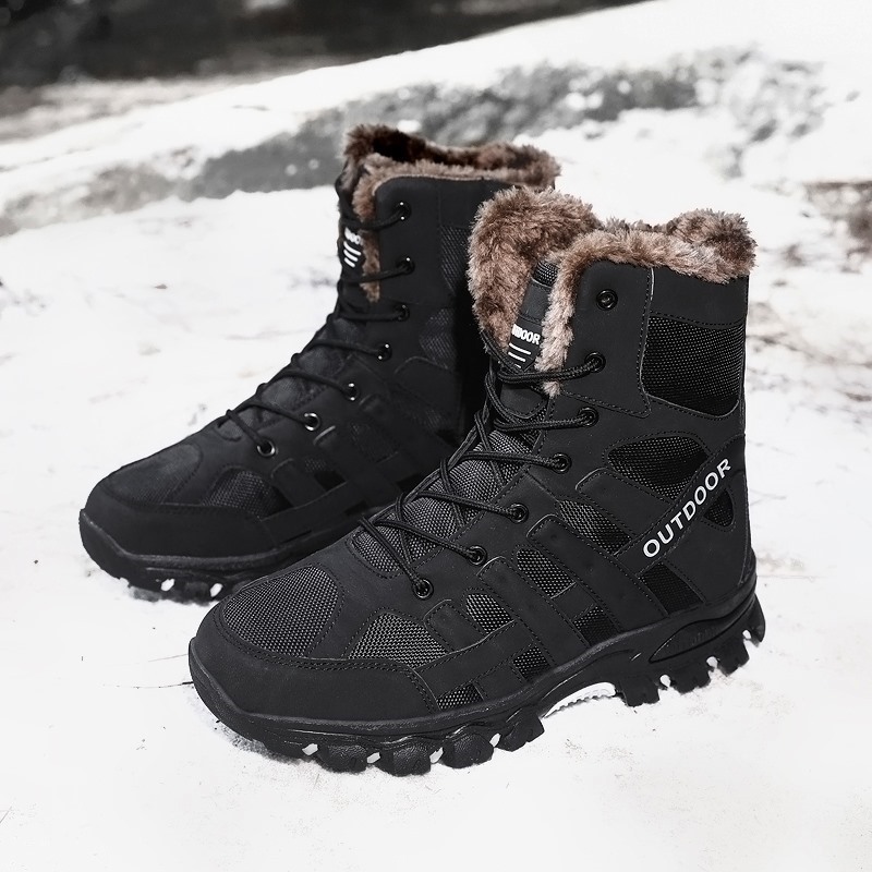 Otoño nuevos zapatos de montaña de alta altura zapatos de agua al aire libre zapatos de montaña de hombre zapatos de montaña botas militares botas de viaje botas de campo
