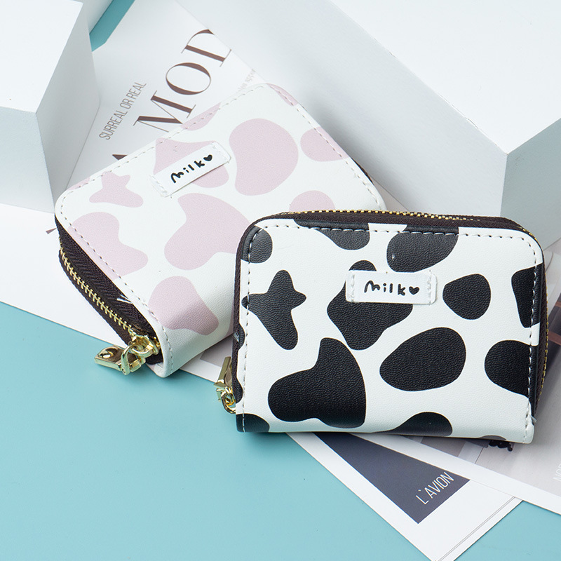 Cute card holder Brave Niu Niu female large capacity multi-card small organ card holder ultra-thin card holder coin purse
