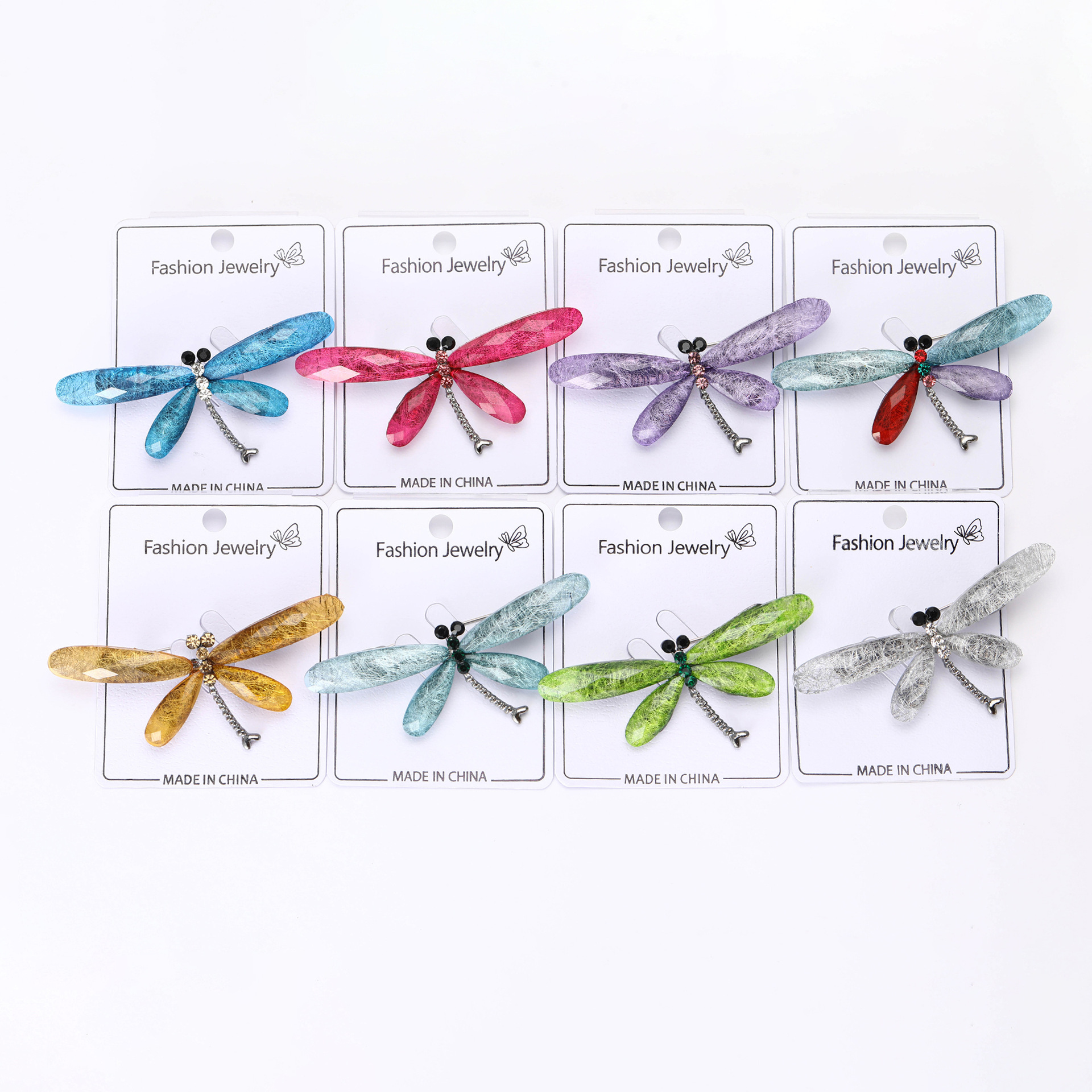11g Weight Brooches Classification Holiday, Banquet, Daily Occasion Alloy Material Dragonfly Pattern Women's Gender Casual, Elegant, Lady Style Casual Elegant Lady Pin Dragonfly Alloy Women's Brooches 无
