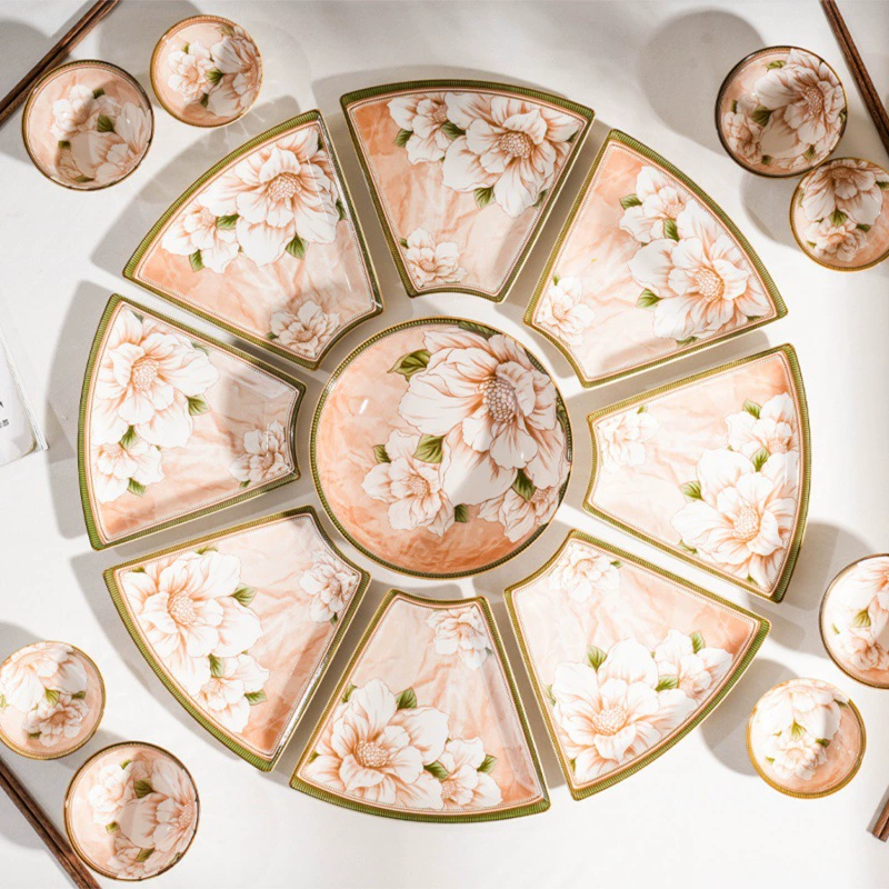 Тарелка для воссоединения посуды керамическая комбинированная тарелка для супа