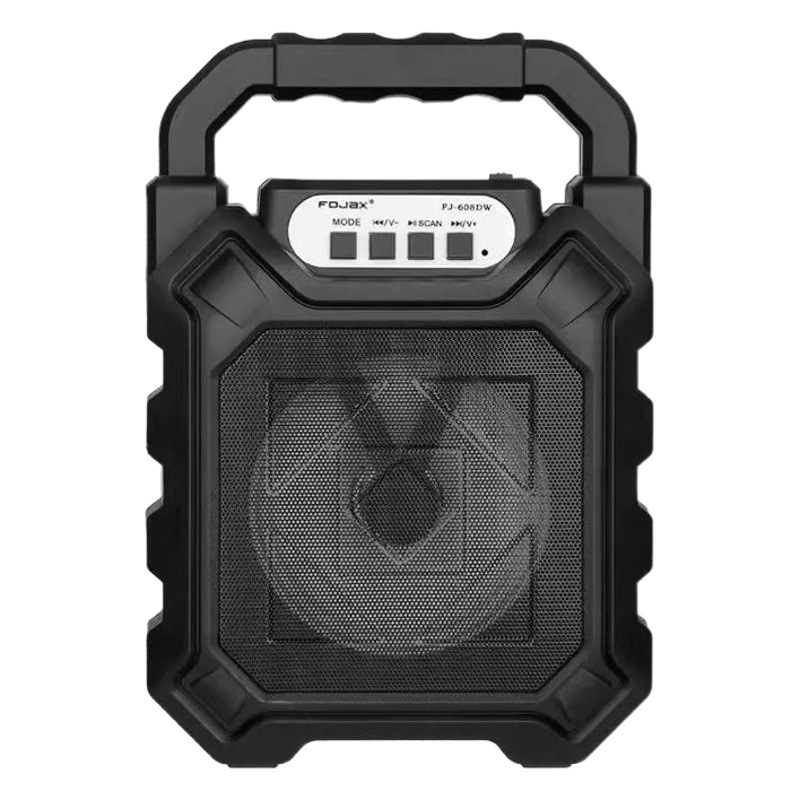 Nuevo 668 Bluetooth Audio Square Dance Altavoz portátil portátil Subwoofer al aire libre Luz de color inalámbrica al por mayor