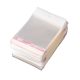 in stock OPP transparent self-adhesive bag self-adhesive plastic bag jewelry jewelry flat packaging bag thickened self-sealing bag
