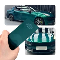 Оптовая трансграничная автомобильная ПЭТ-пленка оригинальной автомобильной краски агатово-зеленого цвета, меняющая цвет, защитная пленка, полная автомобильная пленка для изменения цвета