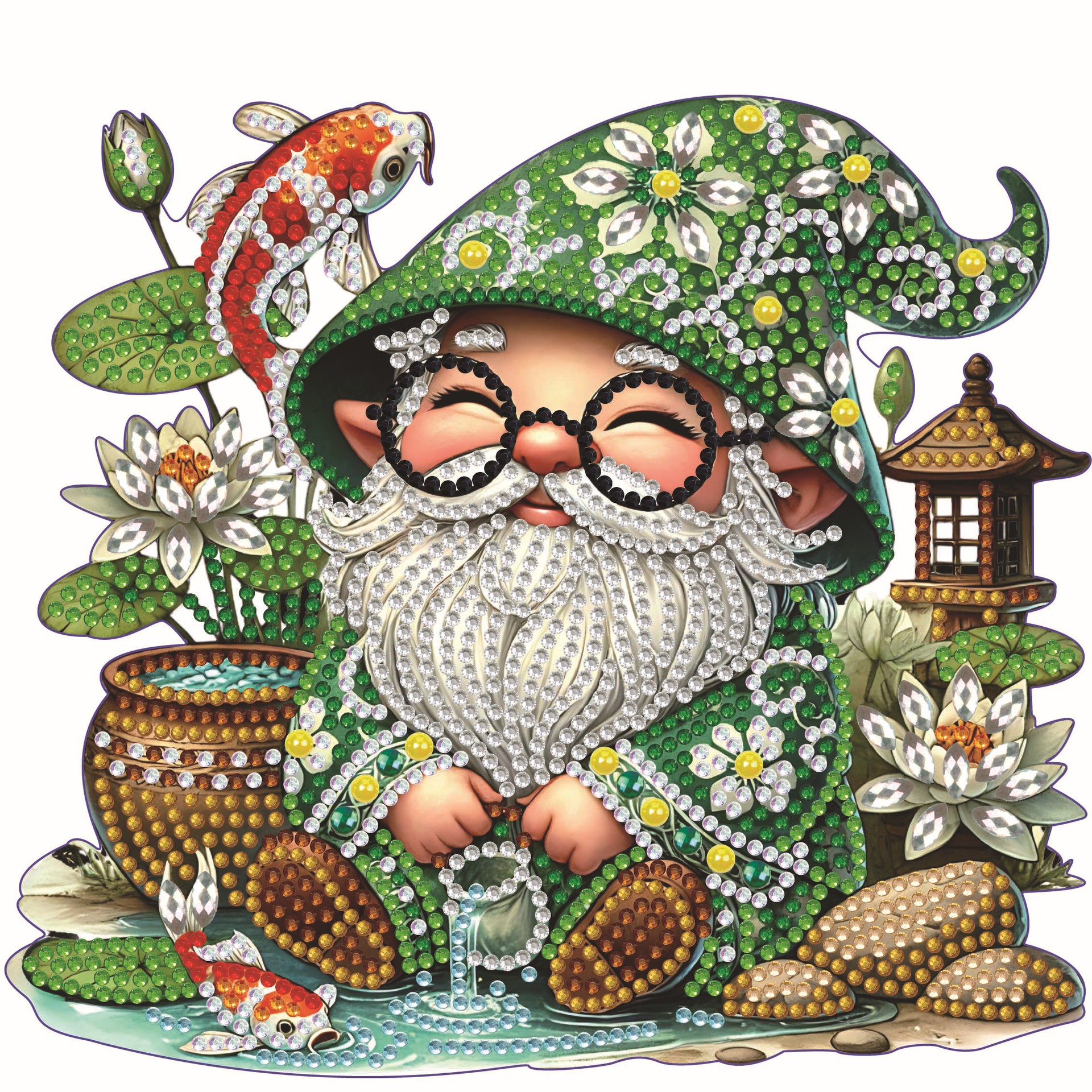 Pintura de diamantes 5D transfronteriza hecha a mano DIY, adorno de juguete de cartón tridimensional, dinosaurio de dibujos animados, pintura de diamantes para niños.