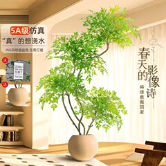 南天竹シミュレーション樹植物偽鉢植え室内客間着地盆栽装飾シミュレーション緑植