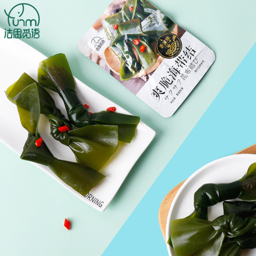 Fasimiyu kelp knot 150g ready-to-eat spicy snacks garlic snacks snack wakame bag