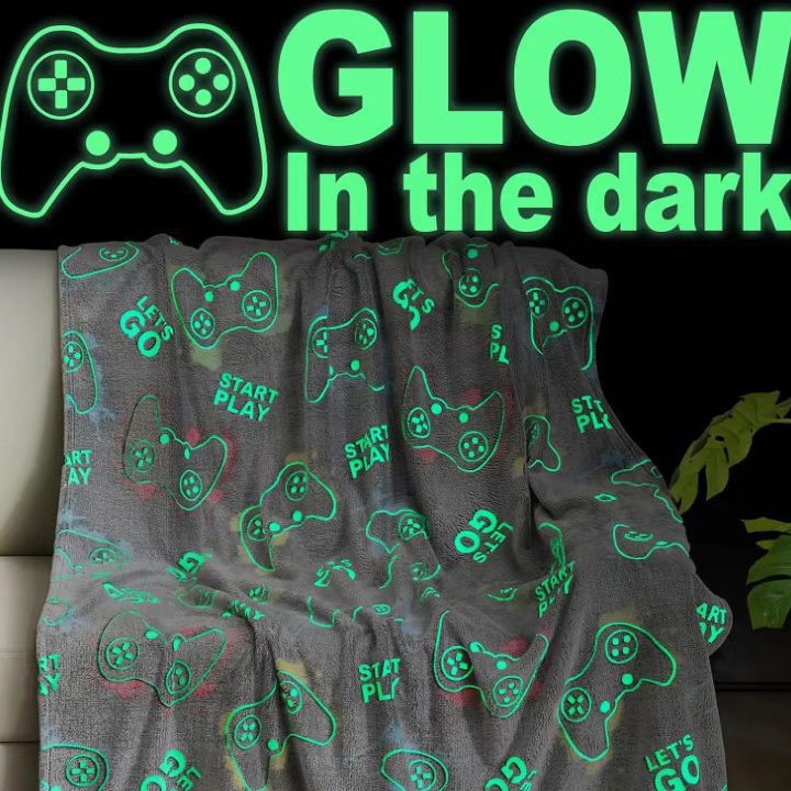 Transfronterizo Amazon flange mantas de peluche personalizadas mantas luminosas mantas pequeñas mantas de siesta mantas de sofá de oficina mantas