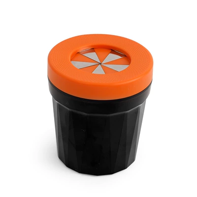 Car Ashtray, Desktop Ashtray, Car Trash Car ashtray - yg08-yellow-ashtray-with-smoke-extinguishing-ring-658290