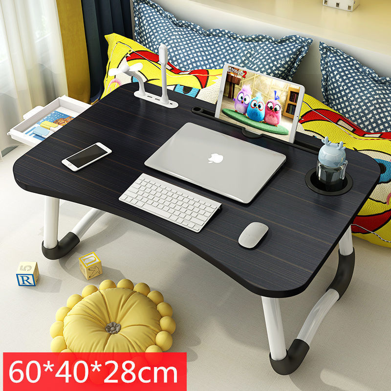 Black Card Slot Cup Holder Drawer Fan Light