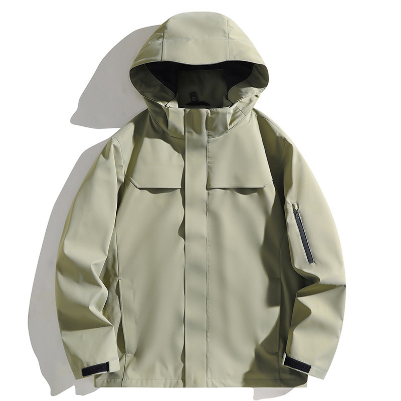 啄木鸟冲锋衣女2025新款春秋三合一可拆卸登山服户外防风保暖外套|undefined
