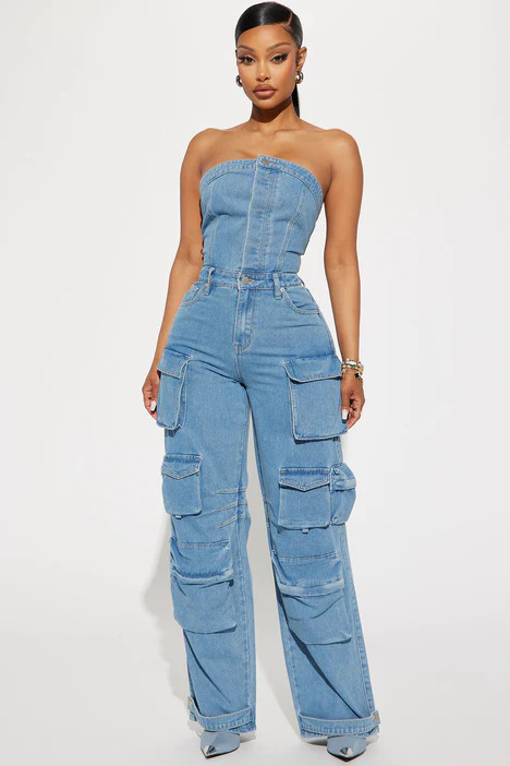 Denim Jumpsuit Style