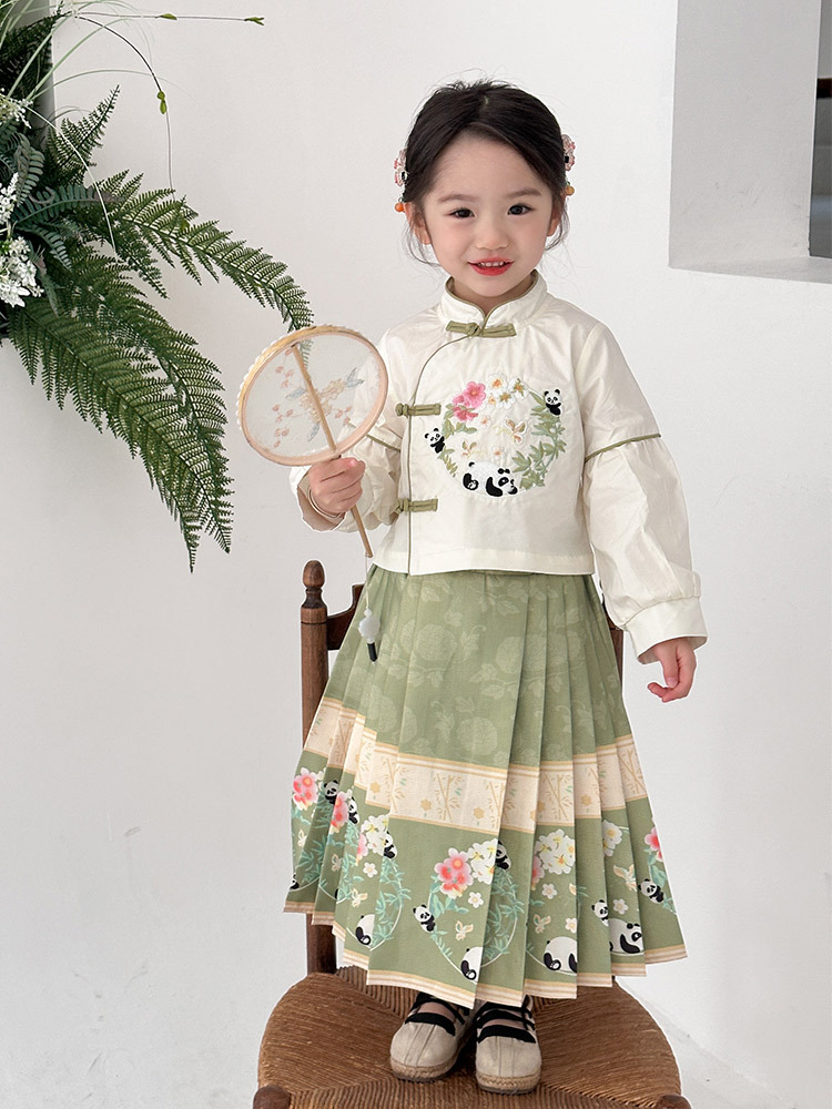 [Nuevos productos de primavera de 2025 · vendidos a las 10: 00 no.15] vestido chino para niñas vestido de caballo para niños vestido Tang