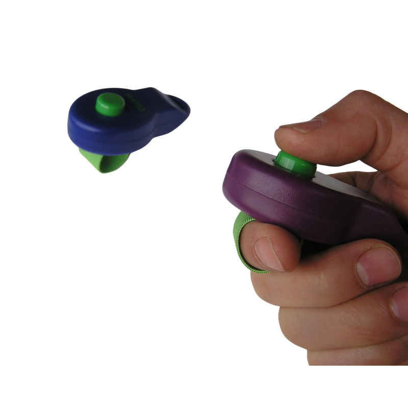 Nuevo anillo pieza de sonido para mascotas dispositivo de sonido entrenador clicker entrenamiento del perro pieza de sonido Dispositivo de entrenamiento del perro sonda