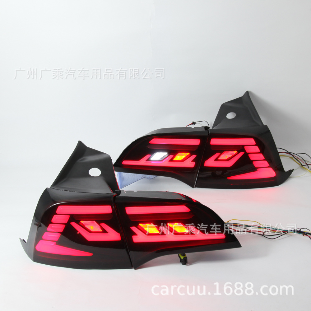 Aplicable a Tesla luz trasera Model3 montaje modificado luz de conducción modelo Y luz trasera streamer dirección