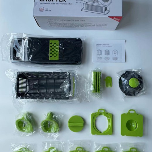 Cortador de verduras multifuncional, rallador y rebanador manual