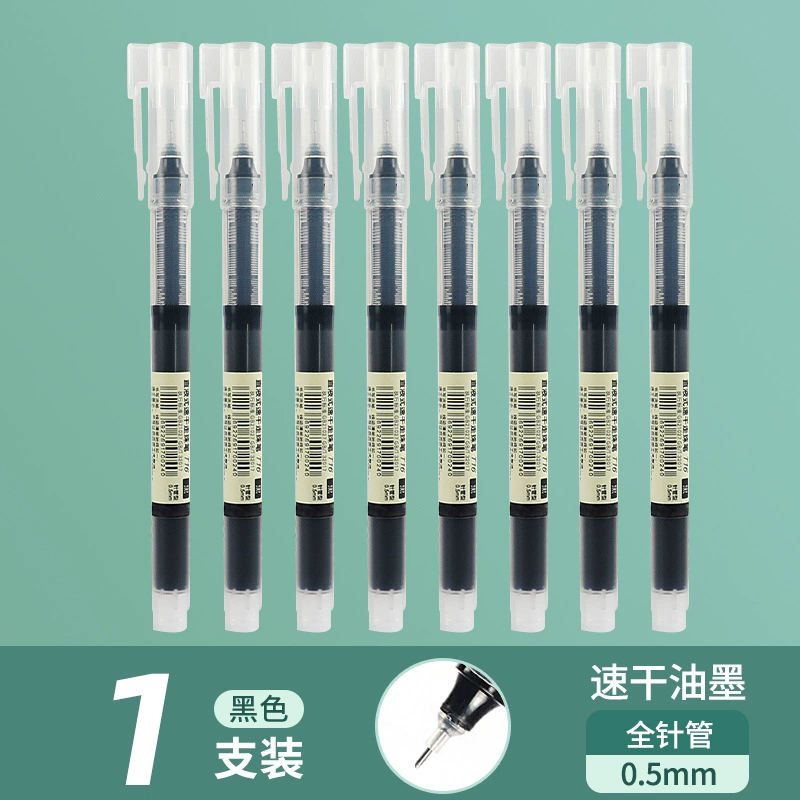 Rollerball quick dry high quality capacious rollerball pen, 0.5mm