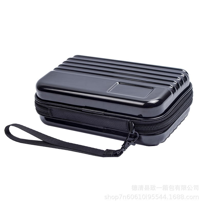 Neceser Rígido Portátil de ABS y PC, Impermeable y Ultraligero, para Viajes