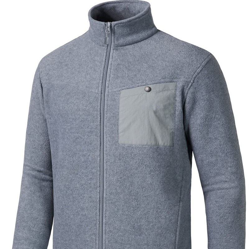 Autumn and Winter Men's Warm Fleece Jacket Fashionable Lightweight Soft Shell Jacket Multi-Pocket Warm Inner Jacket for Men