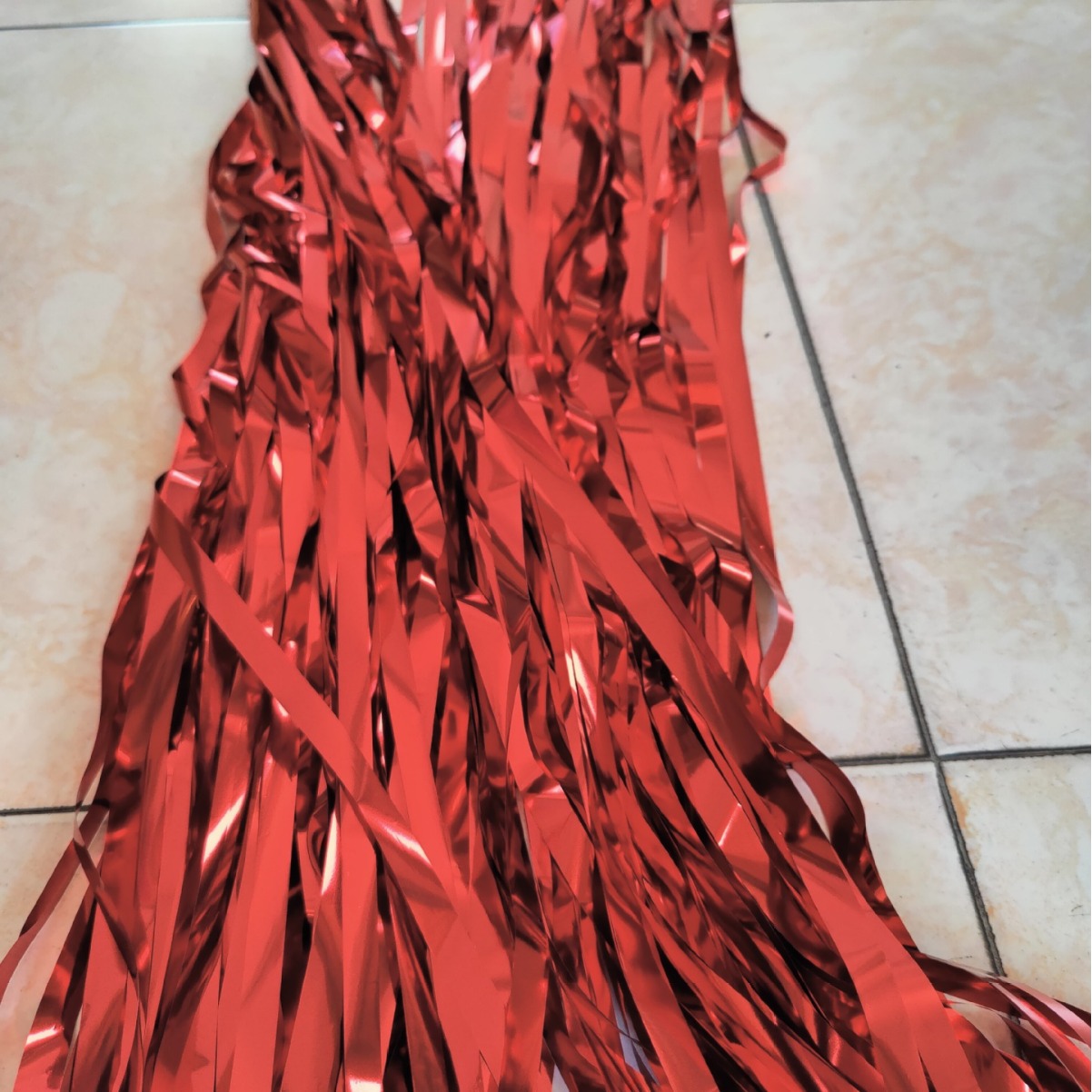 银金圆线亮丝香槟金金扁丝淡梅红亮丝铝箔鸡窝草塞进OPP包装袋