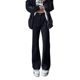 Tall and Slimming Slim-Fit Scimitar Jeans Men's Stretch American Style High Street Black Straight Long Pants Spring and Autumn