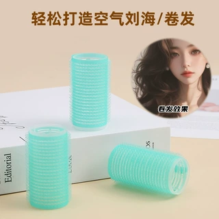 跨境热销卷发器懒人梨发卷刘海蓬松卷不伤发自粘发卷空心卷套装